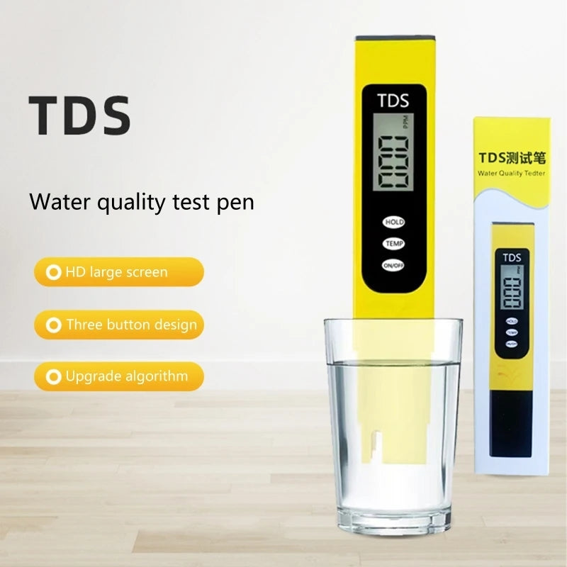 Digital TDS Meter – Accurate Water Quality Tester for Total Dissolved Solids Measurement